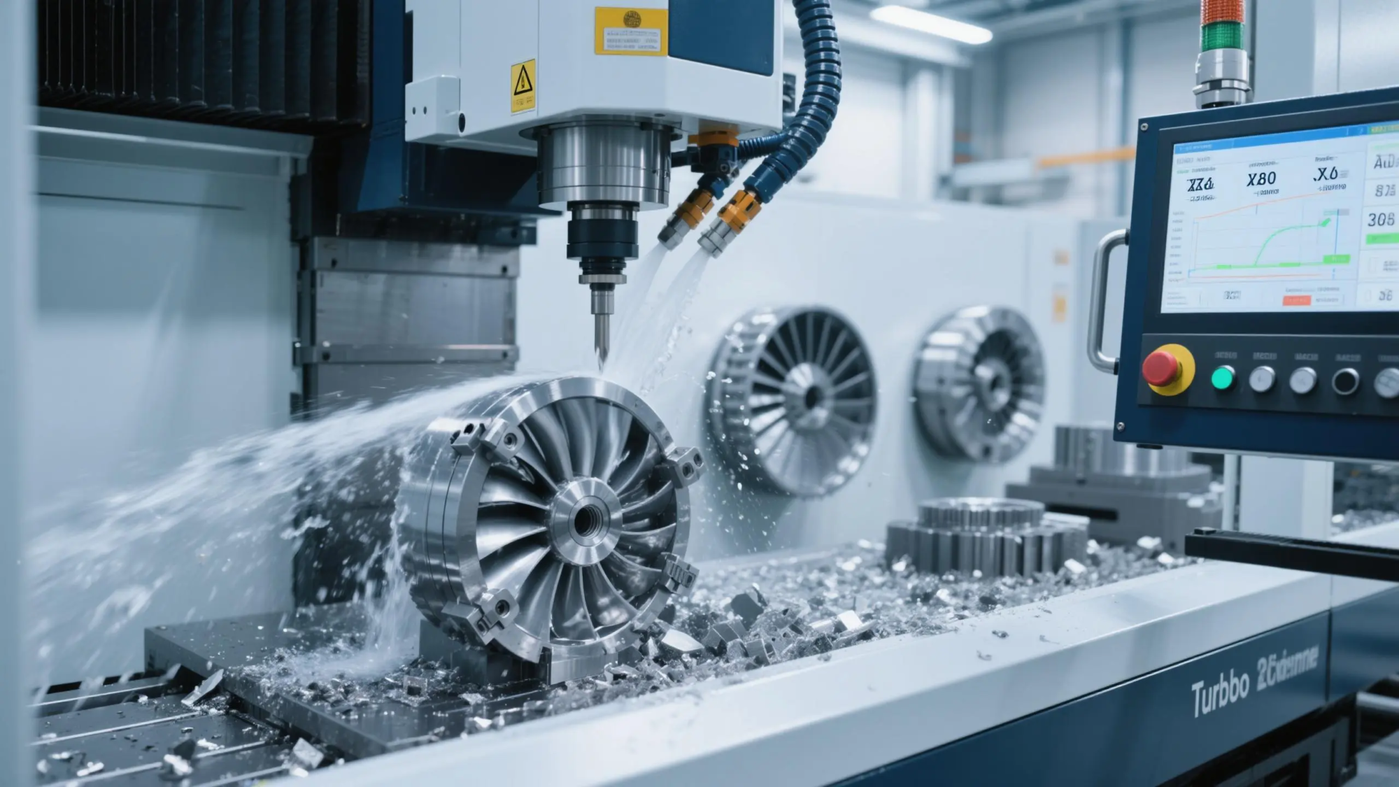 5 Axis CNC Machining Turbo